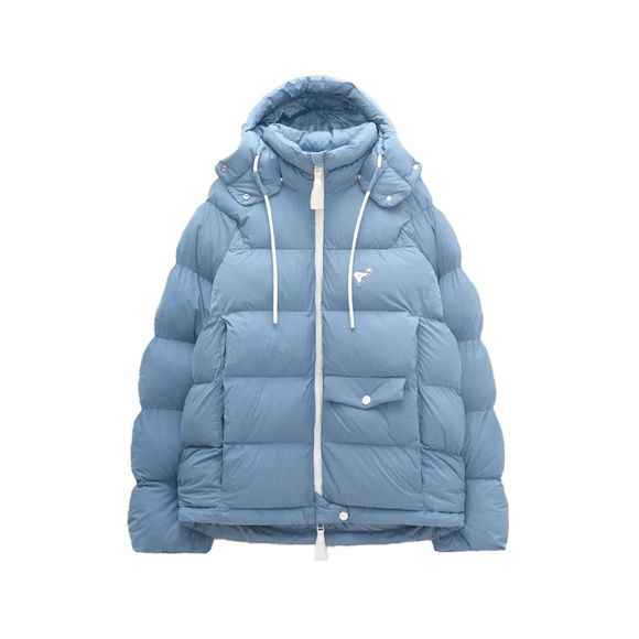 The Arrivals Light Blue Puffer Coat - Picture 1 of 8